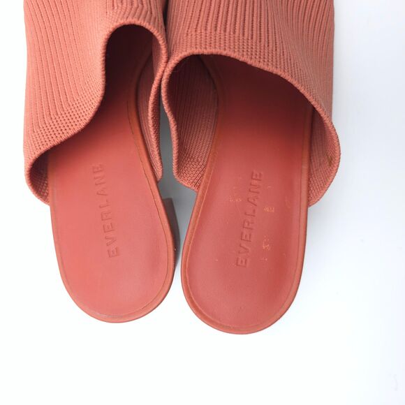 EVERLANE The Glove Mule ReKnit Block Heel Sandals Minimal Resort Boho Clean Girl - Picture 5 of 8